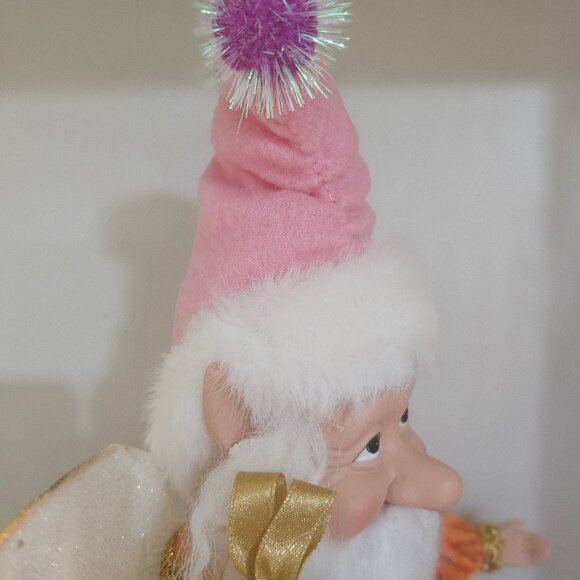 Vintage Christmas Eve Fairy Mark Roberts Style Poseable Christmas Decor Doll - Picture 3 of 10
